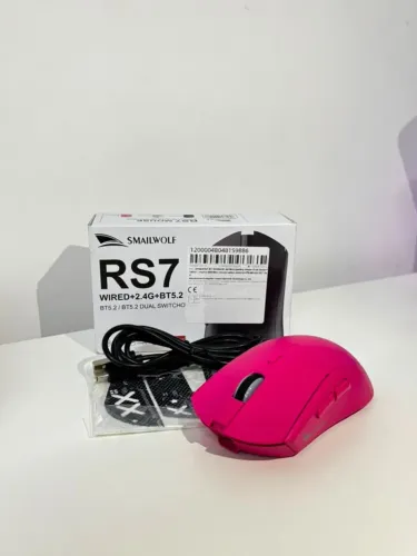 Mouse Smailwolf RS7 - Rosa