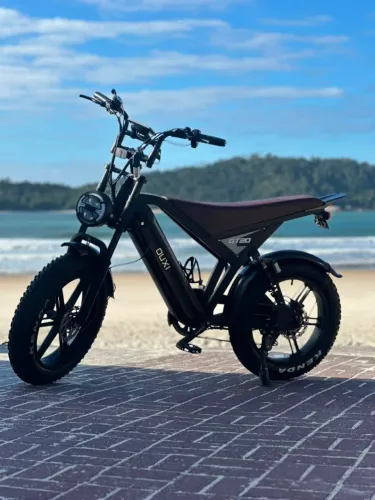 ? Bicicleta Elétrica GT20 1000W | Até 60km | Freio Hidráulico | R$7.890