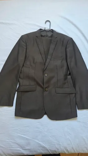 Terno masculino slim preto