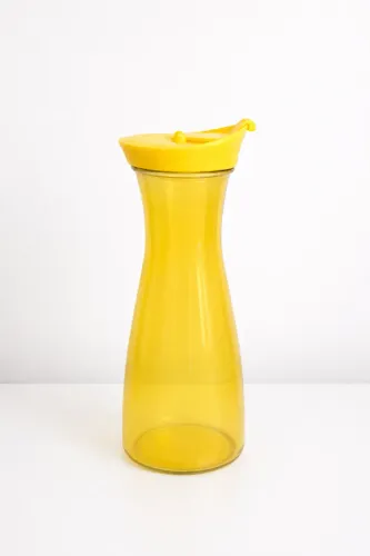 Garrafa de Vidro 1L Amarela Rojemac