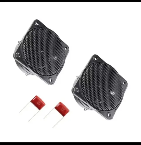 PAR DE TWEETER COM CAPACITOR (PARA VENDER LOGO)