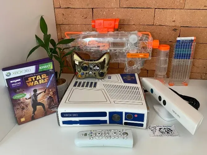 Xbox 360 Star Wars Edição Limitada - Semi Novo - com Garantia!! Somos Loja!!