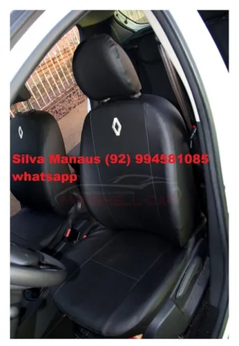 Capa banco Couro Corvin sob medida Logan Sandero Stepway 2020 impermeável não passar agua