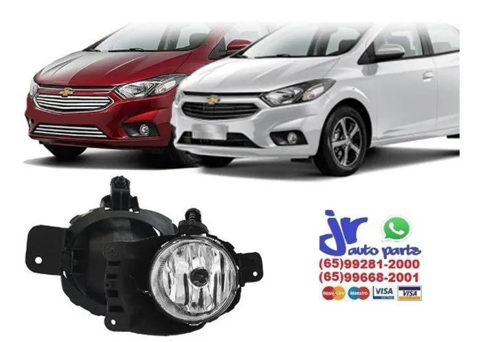 Par Farol De Milha Prisma LT 17 18 19 Neblina Auxiliar (Reposição)
