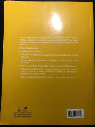Anatomia e Fisiologia dos Animais de Fazenda Capa comum
