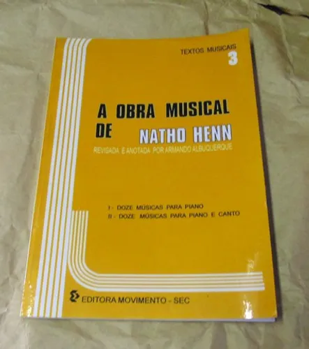 Livreto partitura para piano e canto. - Cód. 304 -