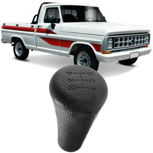 Bola de Câmbio Ford F-1000 1979 à 1992 - Preto - N300513