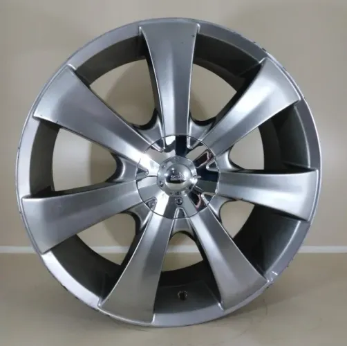 Jogo de rodas aro 20 devino 5x100 5x114 20x7,5 et45 hp escura