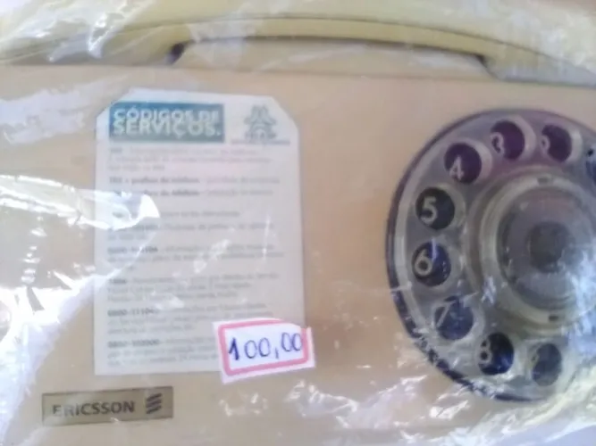 Telefone Antigo Ericsson Para Colecionador 