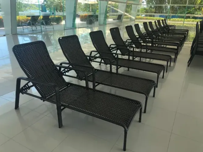 Espreguiçadeira Reclinável - 1 ano garantia