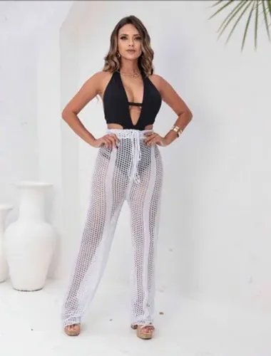 Calça tricot Verão 