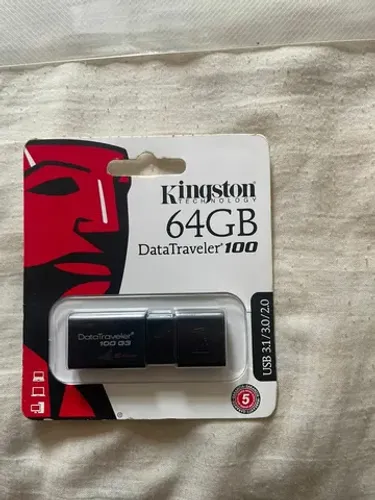 Pen drive usb 3.0 kingston dt100g3-64gb datatraveler 100 64gb generation 3 Original