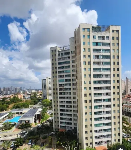 Vendo este Apto em Ponta Negra, Res Imperial Villa Park, 3 quartos, 1 banheiros social