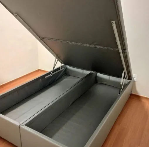 CAMA BOX BAÚ KING 193x203 BLINDADO