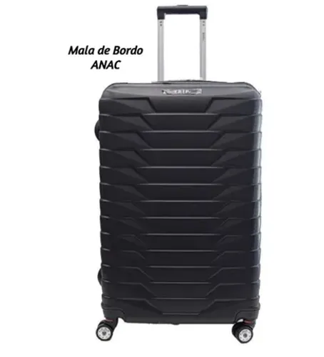 Mala de Viagem de Borbo 8 kilos Rígida, rodinhas 360°