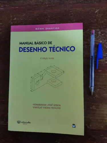 Livro brochura "Manual Básico de Desenho Técnico, 6. edição revisada