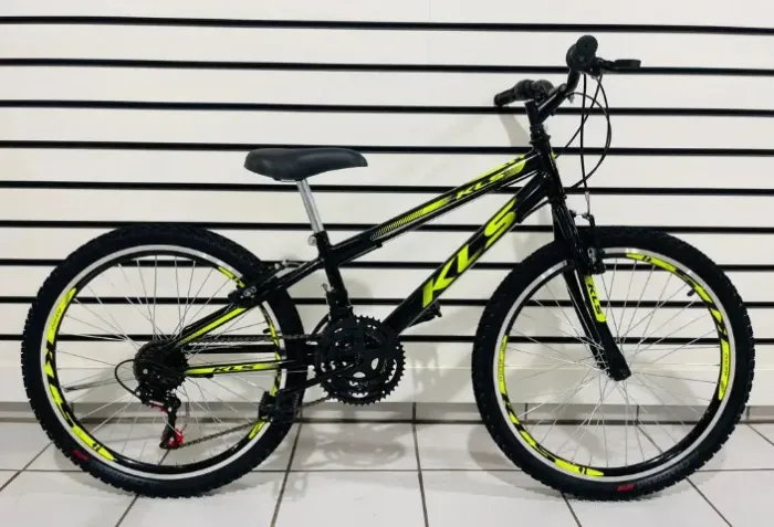 Bicicleta Kls Aro 24 Mtb 21 Marchas Com Aro Aero