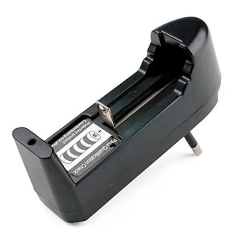 Carregador de Bateria Lítio universal 14500 18350 18650 Bivolt