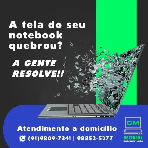 Telas e Display para Notebook Trocamos na Hora A domicilio