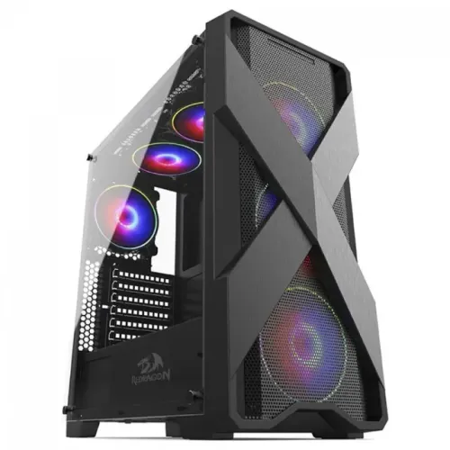 Gabinete Gamer Redragon Brawn *Sem Fan Led* - ATX, Micro-ATX e Mini-ITX - WZetta