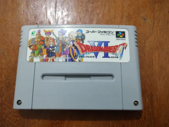 Dragon quest vI japones original para super nintendo