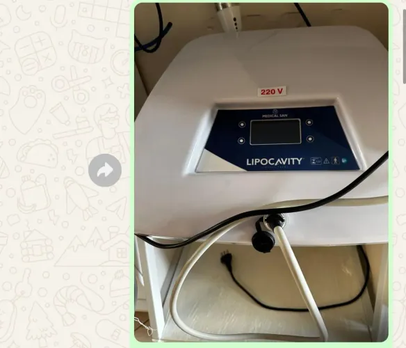 Aparelho de Lipocavitação para tratamento estético
