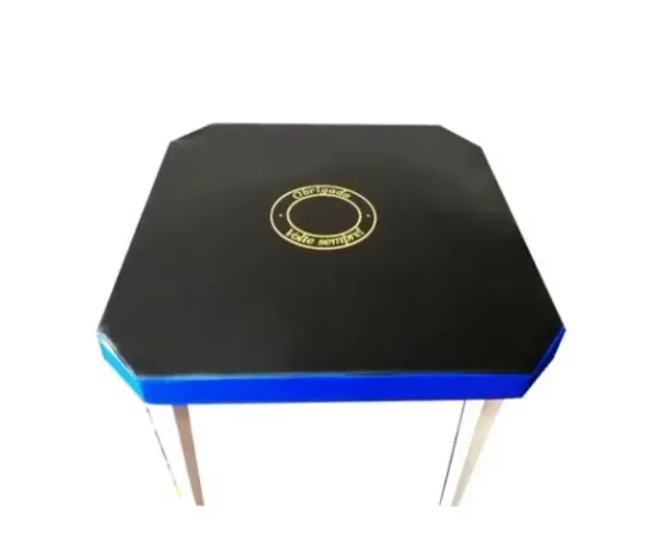 Capa para mesa com "obrigado volte sempre"