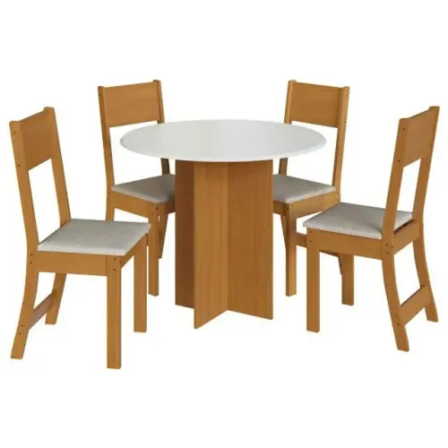 Mesa 4 cadeiras alice