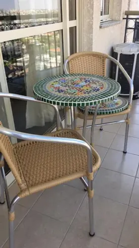 Mesa varanda, sacada apartamento