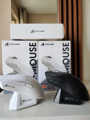 Mouse Gamer Attack Shark X11 Sem Fio Black DISPONÍVEL