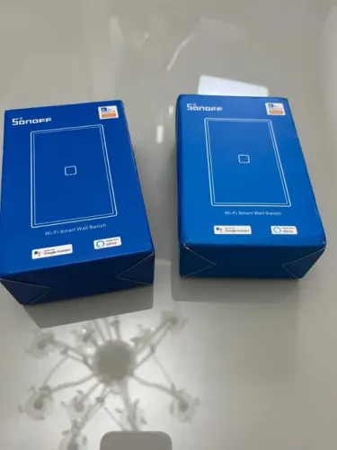 2x Interruptor Sonoff 1 Botão (2 unidades) T2 Us Rf 433mhz Interruptor Wifi Inteligente