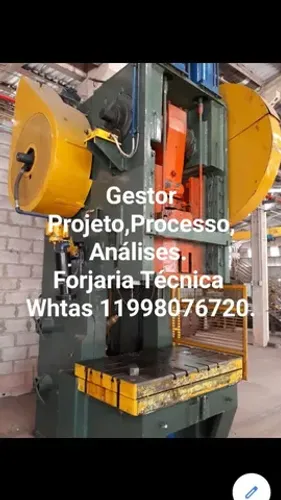 Forjaria Técnica.  Projeto e Construção. 