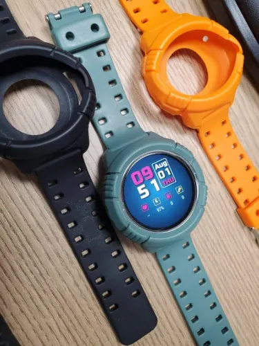 Smartwatch Relógio Inteligente Honor GS Pro Huawei GPS Mem Interna Falante Sempre Ligado