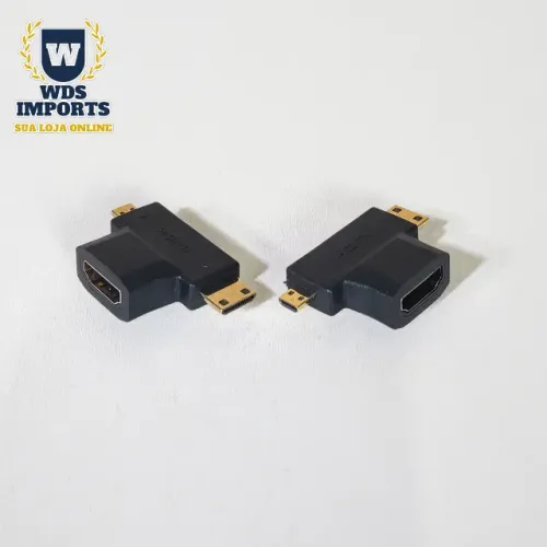 Adaptador Hdmi Para Micro Hdmi E Mini Hdmi
