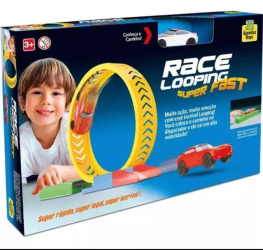 Brinquedo Race Looping Super Fast - Diversão garantida!