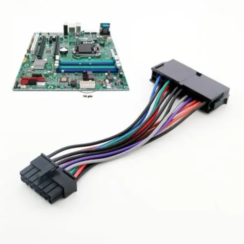 Cabo Adaptador Fonte Atx 24 Para 14 Pinos Para Lenovo