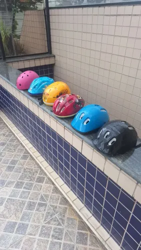 Capacete infantil pra bicicleta 