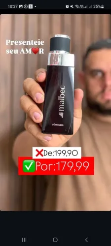 Perfumes O Boticário em promoção