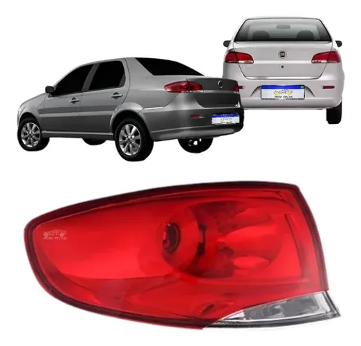 Lanterna Fiat Siena 2008 2009 2010 2011 2012 2014 2015 2016