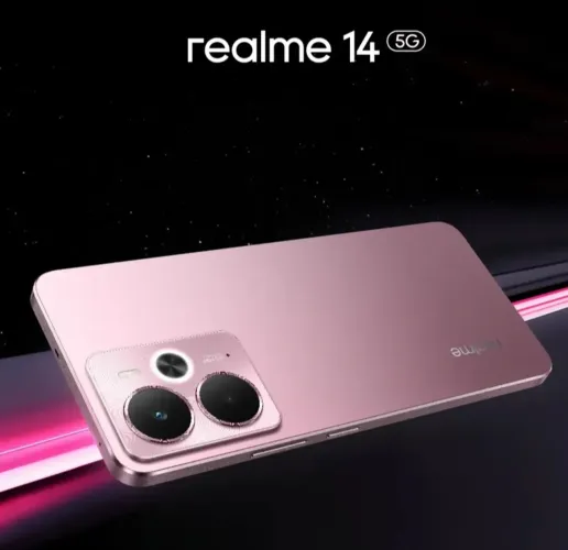 Realme 14 5G 256GB 08GB ROM  Design Elegante e Desempenho Incrível! Entregamos Grátis 