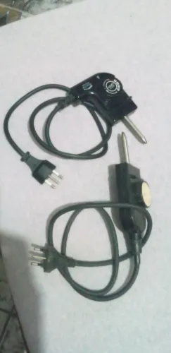 2 cabos para grill Elétrico