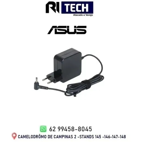Fonte Carregador Notebook Asus VivoBook 15 X512 X510U ZenBook 14 UX433FA UX431FA 19V 