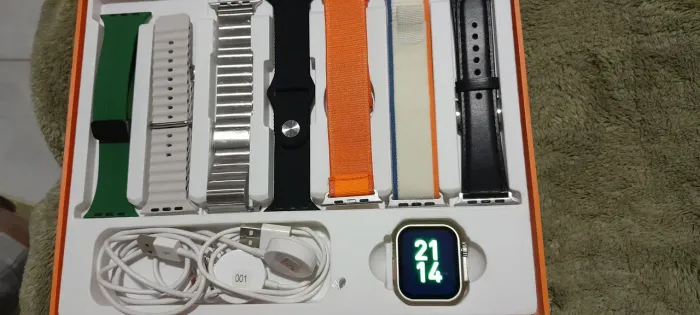 Smartwatch Bw35 Ultra 2 MINI 45MM Com 7 Pulseiras