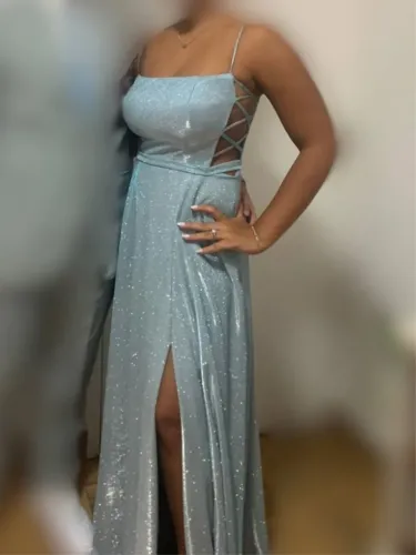 Vestido Azul Serenity (Madrinha/Formatura/Festas)
