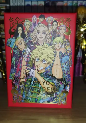 Cartas de baralho Tokyo Revengers exposition the final world line folheadas com ouro