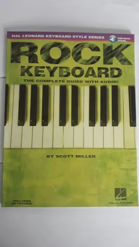 Método de Teclado/Piano Livro Rock Keyboard - Hal Leonard