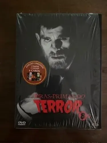 DVD Triplo Versátil Vol. 8: Obras-Primas do Terror com 6 Cards