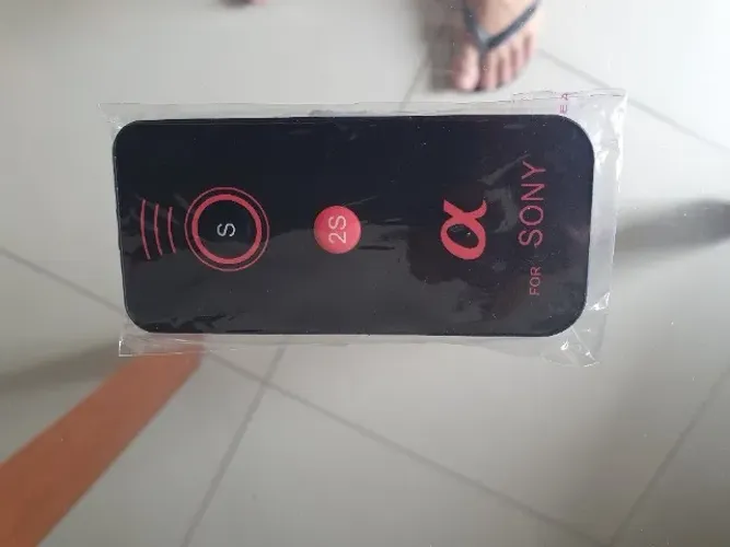 Controle Disparador Para Sony A55 A6000 Nex6 Nex7 A77 A57