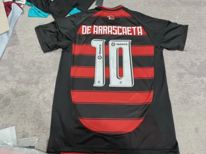 Camisa Vermelha Flamengo 2025 Qualidade