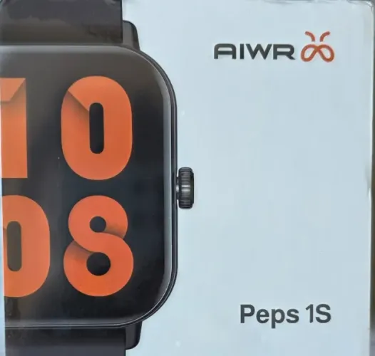 Smartwatch Aiwr Peps 1s 1.96 Amoled Gps 5atm Dourado - Preto - Original - lacrado
